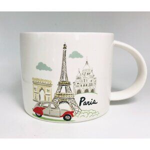 Pottery Barn Paris Coffee Mug Stoneware City of Light Theme 13.5 Oz. Ceramic